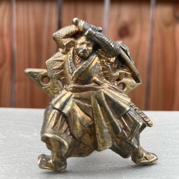 Vintage metal sword katana wall hangers by Marto Toledo of Spain set of 2 - Picture 13 of 16